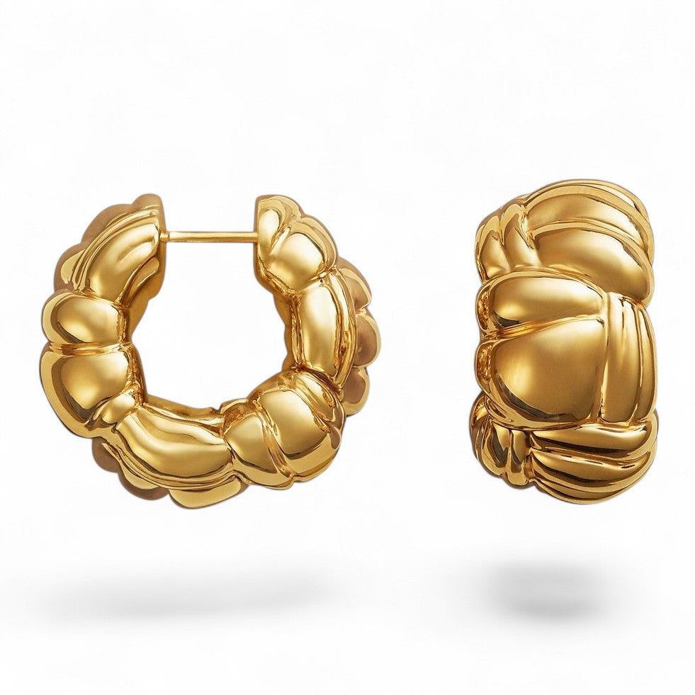 KNOT MINI HOOPS