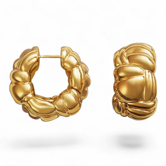 KNOT MINI HOOPS