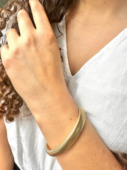 CHUNKY WORM BANGLE